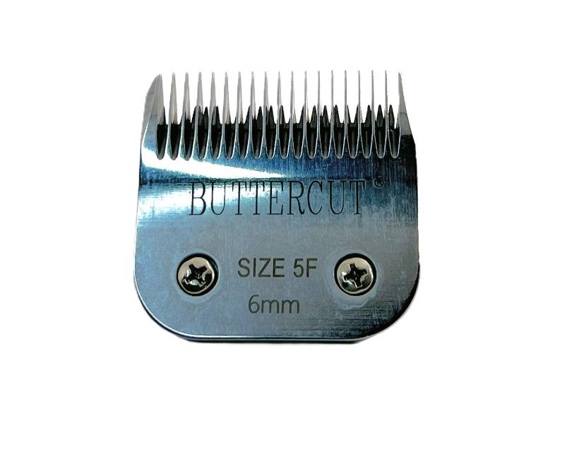 Geib, known for its quality products, now offers Stainless Steel and Ceramic Clipper Blades. These Stainless Steel #5F blades helps provide consistent, smooth coat results for those areas requiring this cutting length. Compatible with most A5 clippers including Andis, Artero, Moser, Heiniger, Oster and Wahl mo