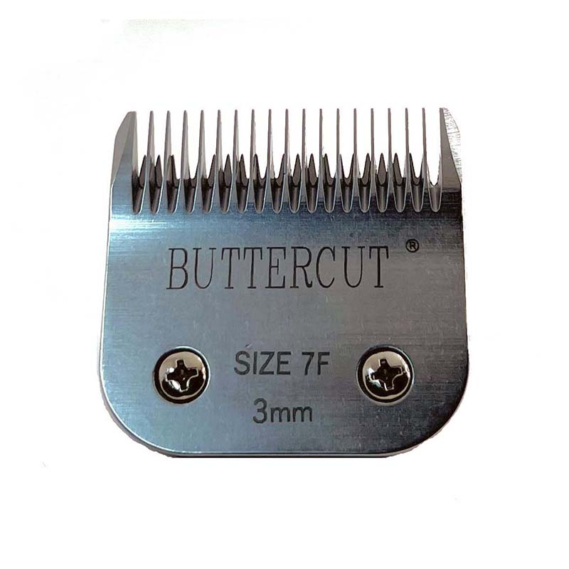 Geib now offers Stainless Steel and Ceramic Clipper Blades. These Stainless Steel #7F blades helps provide consistent, smooth coat results for those areas requiring this cutting length. Compatible with most A5 clippers including Andis, Artero, Moser, Heiniger, Oster and Wahl models.