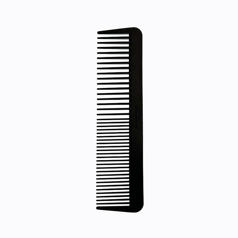 This versatile combo comb with half medium and half fine tines wide tine comb is ultra light weight putting less stress on hands. This combo is the most popular and adaptable comb design in the industry. However, the Chicago Comb design is wider than most industry standard, working well for denser and longer coats.