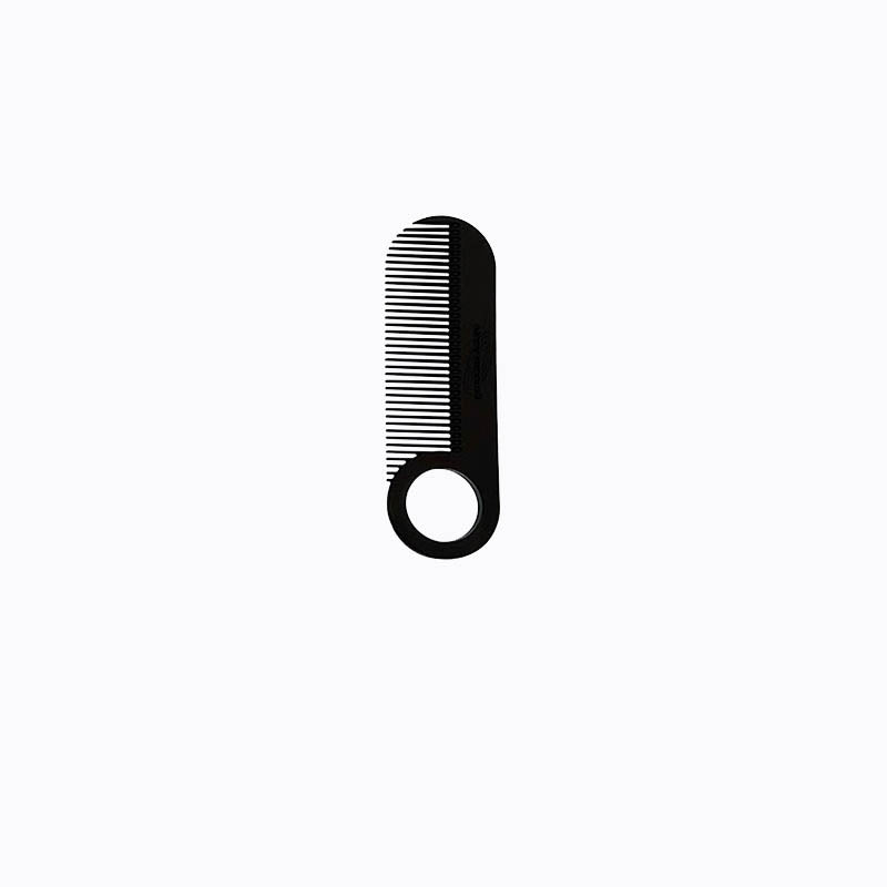 The small fine tine comb has a unique finger hold to allow you to still hold the comb with your finger while scissoring. The ultra light weight is more ergonomic, putting less stress on hands. The compact, pocket size is perfect for professional pet grooming or dog and cat breed show competitions for last minute touch ups. This smaller size is an ideal finishing comb for the head, muzzle and eye area, especially for dogs and cats that may be small, head shy or have vision issues. and includes safety edge.