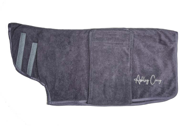 Ultra Pet Drying Robes in Grey