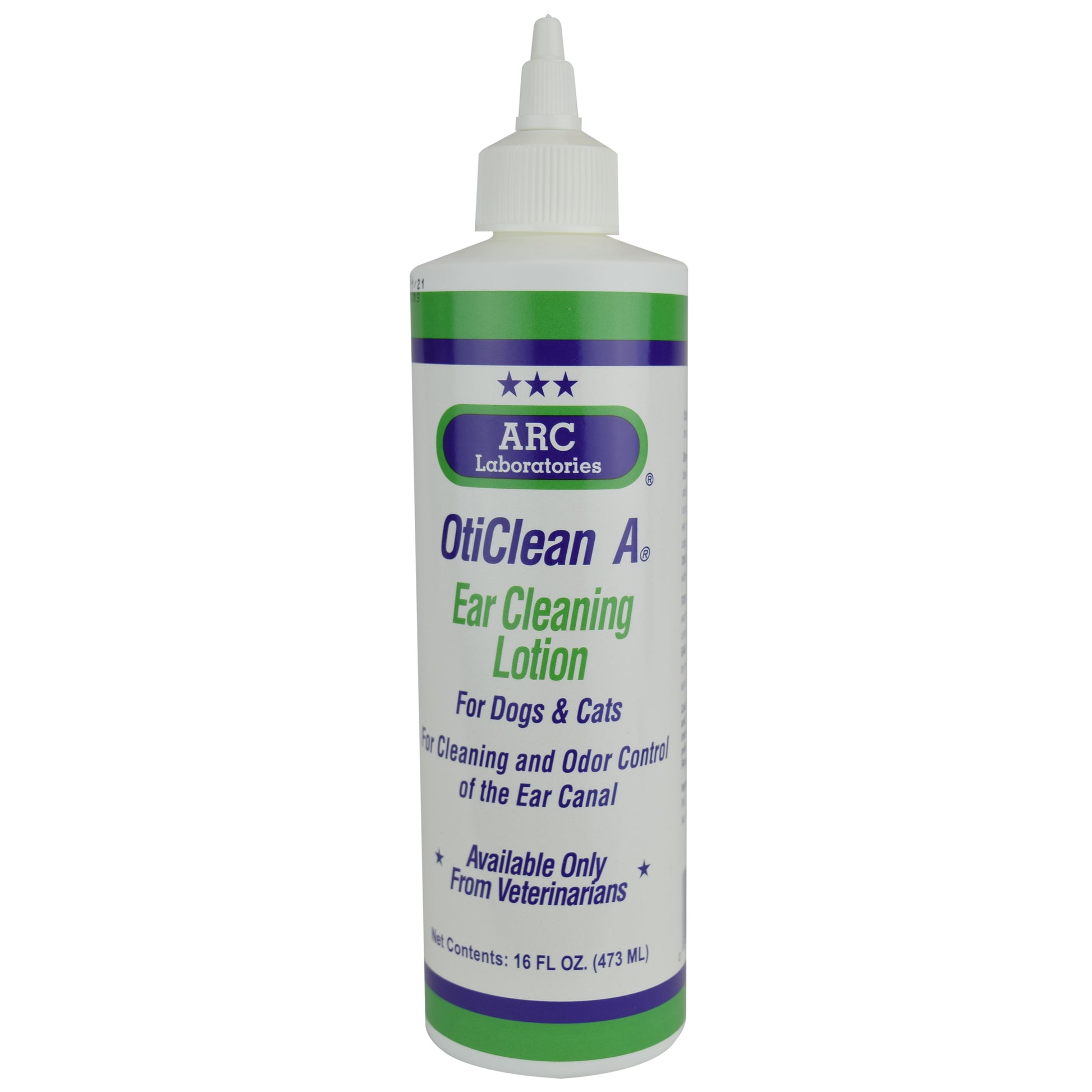ARC Laboratories' OtiClean-A Ear Cleaning Solution for Professional Pet Groomers assists in cleaning pets' ears. Using salicylic and benzoic acids with aloe vera and chamomile, it gently removes impacted wax and debris while preventing bacterial and fungal infections without antibiotics and corticosteroids.