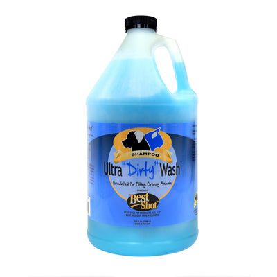 Ultra Dirty Wash by Best Shot has been developed to deep clean while combating odors utilizing a patented odor neutralizer. Developed to revive the coat’s current state, enhance its appearance, repair, and postpone any future damage with wheat and silk proteins, his shampoo can be used with any bathing products.