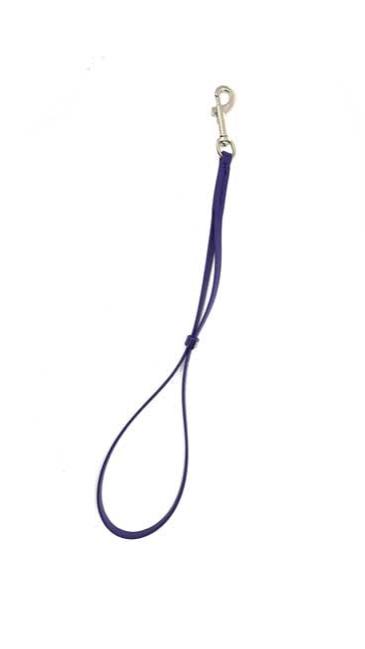 Our water proof USA made BioThane pet grooming loops are ideal for tub to table use. Easy to clean and odor resistant, durable, strong and flexible.  Royal Blue