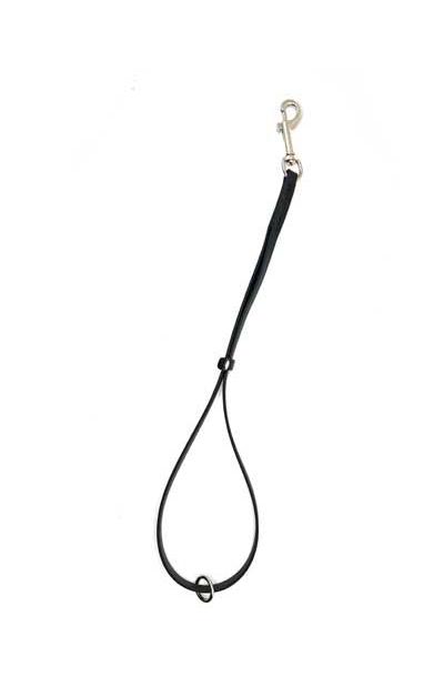 Our water proof USA made BioThane pet grooming loops are ideal for tub to table use. Easy to clean and odor resistant, durable, strong and flexible.  Black