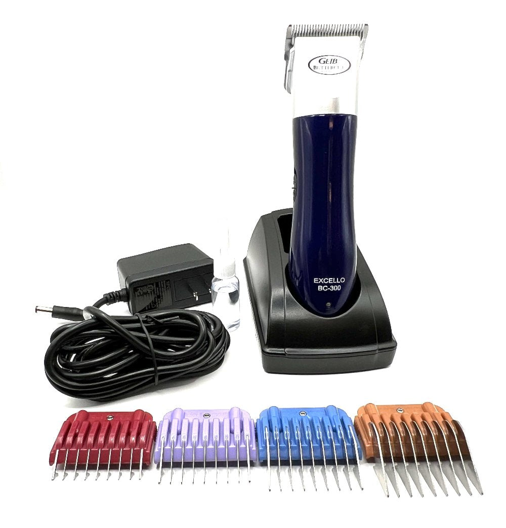 Geib Instruments Geib Excllo BC300 Cord/Cordless Professional Clippers – Groomerverse