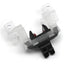 The Andis Replacement Blade Drive Assembly contains the complete assembly parts used for models AG, BDC, BG, DBLC, MBG, SMC, RDLC. Blade drives are wearable parts for Andis clippers that should be replaced on a regular basis. It is recommended that blade drive be replaced every 30 to 60 days depending on grooming volume. Side view.