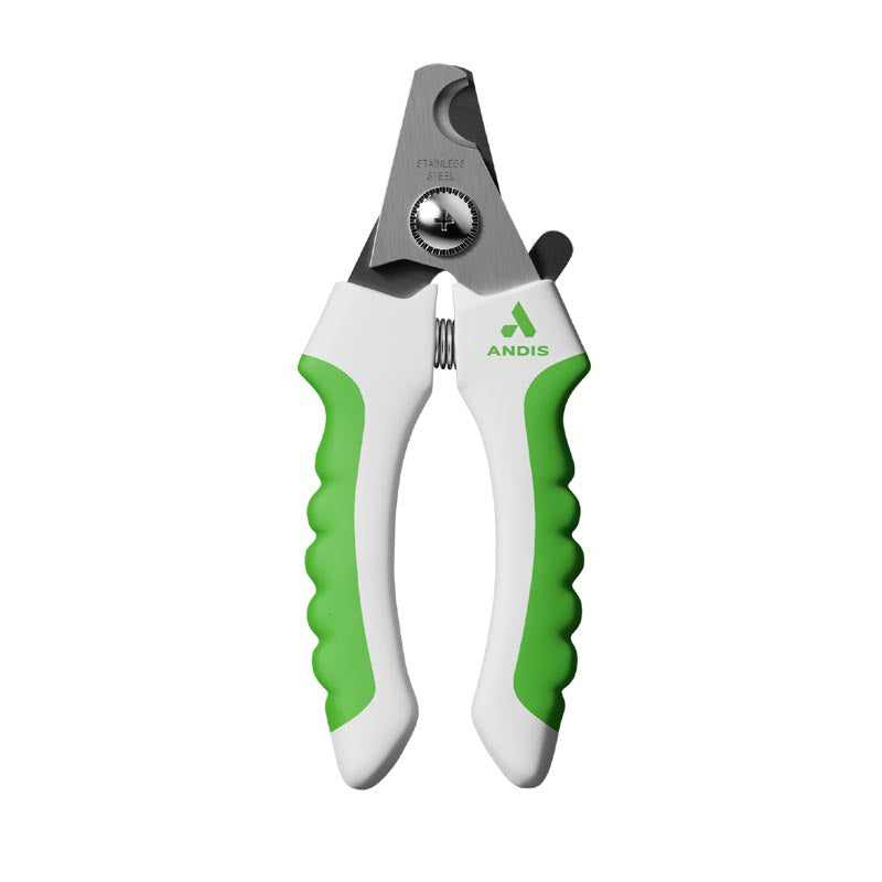 A reliable essential for regular nail maintenance, the Andis Nail Clipper delivers clean, controlled cuts with minimal effort. Sharp cutting edges help trim nails efficiently, while the ergonomic design supports steady handling. Ideal for routine grooming sessions and maintaining healthy nail length. Small size.