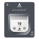 The Andis Ultra Edge 10 blades easily detach and reattach. These ultra-sharp steel blades slide through extremely matted coat areas and is the length typically used for sanitary areas. The rigorous, proprietary hardening process means enhanced strength and durability to conquer every challenge.