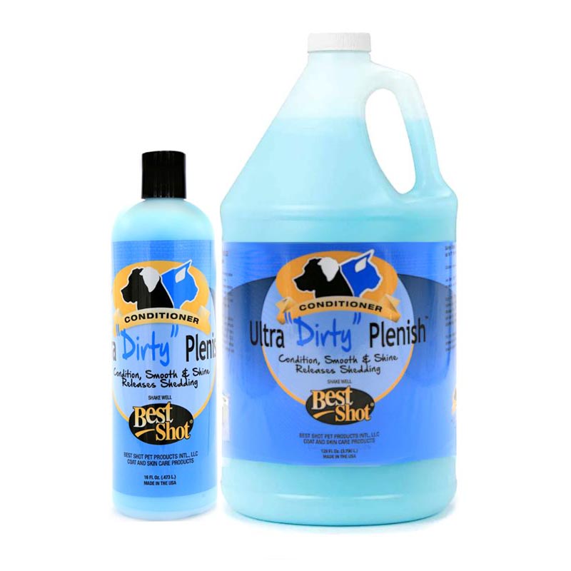 Best Shot Ultra Dirty Plenish conditioner repairs, hydrates and seals lifted cuticle scales along individual hair strand. Odors are eliminated  by utilizing a patented odor neutralizer. Advanced cationic conditioning formulation strengthens and moisturizes while producing shine and improving texture. 