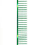 Greyhound Professional Pet Comb' Bitch Collection features a 9.875"L x 1.75"W Extra Extra Coarse tine which gives superior styling control for medium and long coat types. These versatile combs have been a staple of the pet grooming industry for over 100 years, and are available in the Candy Color Collection, Green Candy.