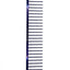 Greyhound Professional Pet Comb' Bitch Collection features a 9.875"L x 1.75"W Extra Extra Coarse tine which gives superior styling control for medium and long coat types. These versatile combs have been a staple of the pet grooming industry for over 100 years, and are available in the Candy Color Collection, Purple Candy.