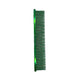 Greyhound professional pet grooming comb Finesse Collection features a 7.6"L x 1.4"W extra fine tine for unrivaled styling control. This design is great for detecting tangles and smoothing most coat types. Available in the "Candy" solid color options and the "Sparkle" glittery color options. Green Candy.