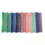 The Fine Greyhound Comb Finesse Collection features a smaller 4.5"L x 1.4"W extra fine tine for unrivaled styling control. This smaller design is great for smoothing most coat types in areas like the face or feet. The smaller, portable size is ideal for show and competition when last minute adjustments happen. Available in the "Candy" solid color options and the "Sparkle" glittery color options.