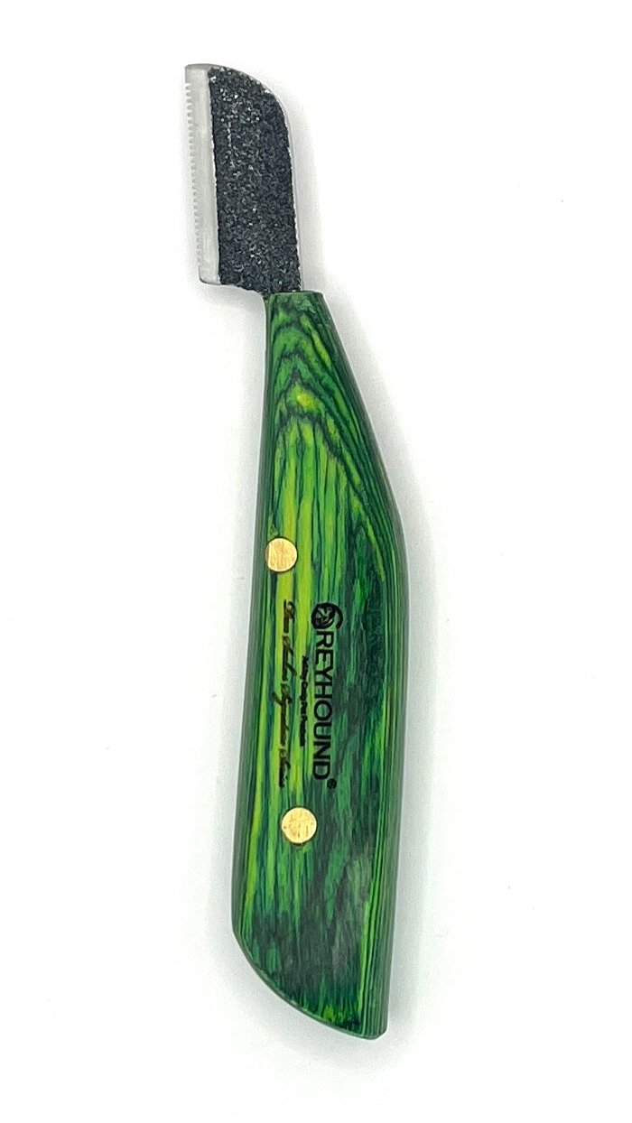 The collection is designed with well-known terrier breeder, groomer and show handler, Dan Sackos who has been a mentor to other legends in the field. such as Gabriel Rangel. The Dan Sacko tools were developed to allow for versatile hand stripping techniques, coat rolling, and flatwork. Extra Fine, right handed.