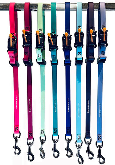 Grooming Loop 24" with Locking Safety Release and Safety Ring  Biothane
