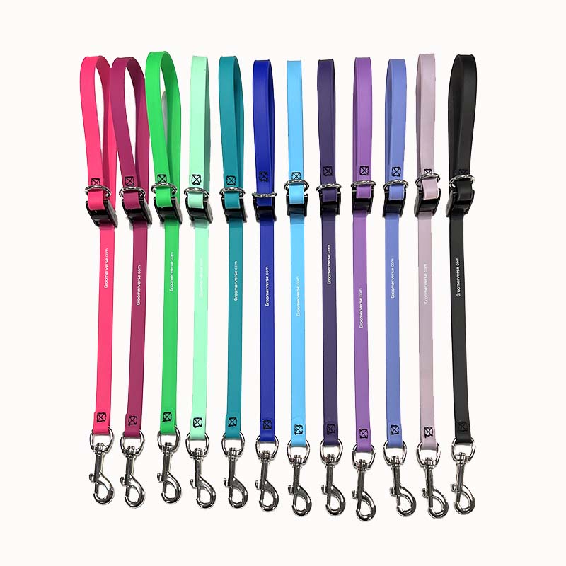 Grooming Locking Loop 24" with Safety Ring Water Proof Biothane