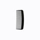 The small wide tine comb fits comfortably in the hand. The ultra light weight is more ergonomic, putting less stress on hands. The compact, pocket size is perfect for professional pet grooming or dog and cat breed show competitions for last minute touch ups. This smaller size maneuvers easily in hard to reach places and helps with loose tangles.