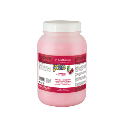 Iv San Bernard Black Cherry  Pet Conditioner, designed for short coats, is enriched with silk proteins to soften and strengthen this coat type while providing vitality and suppleness. Black cherry works for all skin types and known or its anti-inflammatory properties to help seal in moisture. 3000ml.