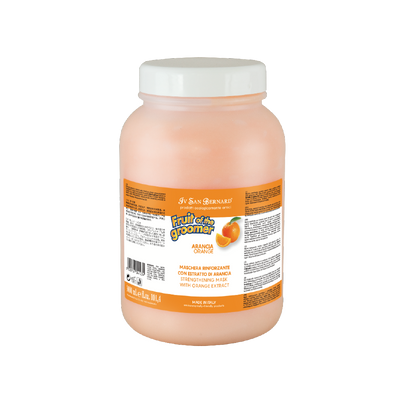 Iv San Bernard Orange Pet Conditioner, designed to prevent hair loss, and used for de-shed treatments, boosts the moisturizing properties of oranges that naturally contain high concentration of silicon and Vitamin C.  This sebum balancing, repairing formula strengthens the coat while reducing shedding. Use in conjunction with Mineral H Shampoo for hair loss prevention routine.