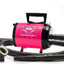 The Air Force® Commander® 2-Speed Professional Pet Dryer by Metrovac is designed to push water of cats and dog. This pet dryer is compact with two speeds, allowing for different coat conditions and different sizes of breeds. It helps detangle mats, shed coat, and makes it possible to examine the skin more closely. Pink