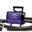 The Air Force® Commander® 2-Speed Professional Pet Dryer by Metrovac is designed to push water of cats and dog. This pet dryer is compact with two speeds, allowing for different coat conditions and different sizes of breeds. It helps detangle mats, shed coat, and makes it possible to examine the skin more closely. Purple