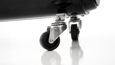 The Air Force® Master Blaster® Variable Speed Professional Pet Dryer quickly removes water from dogs and cats and helps separate mats, coat shed, and gives a clear view of skin making it safe and suitable for all coat types. Wheel mounted for easy transportation with long hose and nozzles. Mounting brackets available. Wheels shown.