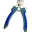 These light weight professional-grade nail trimmers feature heavy-duty stainless steel curved blades and ergonomic contoured handles, allowing for greater control with less strain on the hands. The contoured, curved blades allow for greater maneuverability for all shapes and lengths of nails. Small open position.
