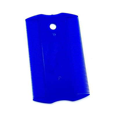 Flea combs are a beneficial way to remove fleas. This flea comb design is useful for identifying coat and skin issues by combing out debris near the corner of the eyes or anal area and to remove 