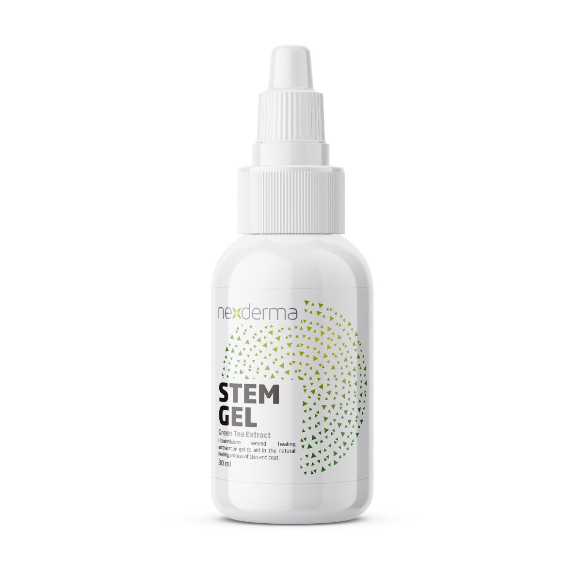 Nexderma Stem Gel is an advanced wound healing accelerator. Formulated from plant and stem cell extracts retrieved from rare Brazilian rainforest plants to promote efficient healing, and can be used for chronic wounds, chronic infections, general wounds, various dermatological issues including hot spots and rashes.