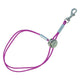 The Vinyl Trach Saver® professional pet grooming safety harness provides stabilizing support for dogs and cats by looping around the front or back legs. The harness removes pressure from the neck to guards against choking, injury or trachea collapse. It also can provide comfort to pets with back issues. Pink.